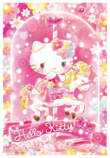 Hello Kitty【夢幻水晶系列】旋轉木馬拼圖300片