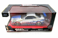 玩命關頭1:24合金車- 2002 Nissan Skyline GT-R R34