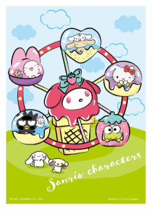 Sanrio characters【奇幻樂園系列】甜筒摩天輪拼圖108片