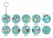 Sanrio characters【奇幻樂園系列】遊樂款立體球型拼圖鑰匙圈24片