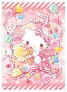 Hello Kitty【裁縫娃娃系列】暮光氣球拼圖520片