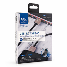 TYPE-C USB3.0充電傳輸線-金