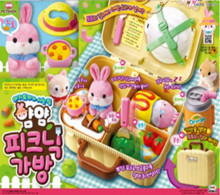 MIMI寵物野餐包粉紅小兔的家