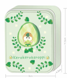 Kerokerokeroppi 【水果系列】酪梨鐵盒拼圖36片