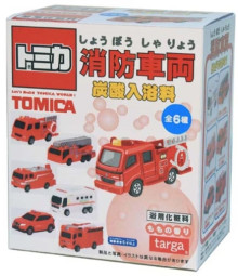 #O 消防車輛TOMICA多美小汽車 入浴球6款隨機