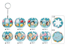 Disney Tsum Tsum (5)立體球型拼圖鑰匙圈24片