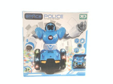電動萬向燈光音樂車機器人