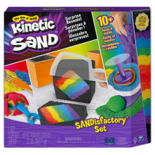 +動力沙豪華彩虹遊戲組Kinetic Sand-