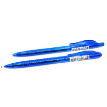 +減塑中油筆0.7mm50入6.5藍