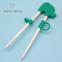 動物樂園幼兒學習筷-大象(綠)