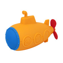 動物樂園矽膠洗澡玩具-潛水艇