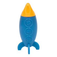 動物樂園矽膠洗澡玩具-火箭