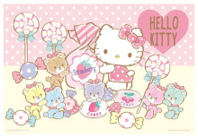 Hello Kitty 水果糖吐司拼圖300片