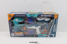 鯊魚VS恐龍軟彈槍668-2/36P