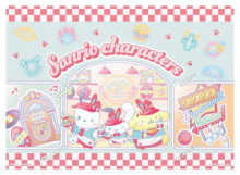 Sanrio characters【美式餐廳系列】歡樂送餐拼圖520片