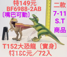 +可動嘴恐龍T820/T152