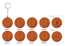 籃球立體球型拼圖鑰匙圈24片