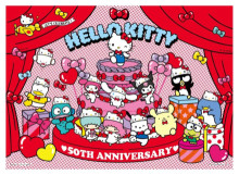 Hello Kitty【50周年】歡樂派對拼圖520片