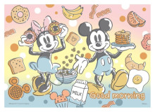Mickey Mouse&Friends【甜點美食系列】美味早餐拼圖108片