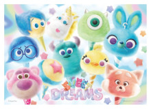 Disney Pixar Fluffy【甜夢系列】夢幻棉花糖拼圖108片