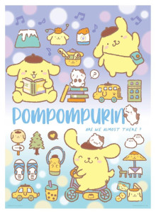 Pompompurin布丁狗郊遊小物拼圖520片