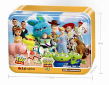 Toy Story4 玩具總動員4(2)鐵盒拼圖36片