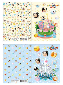 迪士尼(TSUM TSUM)16K固頁筆記本