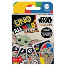 UNO All Wild 全萬用卡牌遊戲卡-尤達寶寶