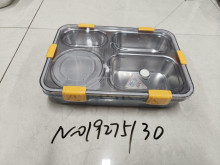 不銹鋼飯盒(4格帶碗)
