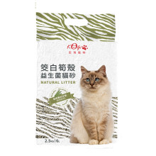 宏瑋寵物-筊白筍殼益生菌貓砂 (2.5KG/6L) (6包/箱)