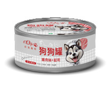 宏瑋寵物犬罐-雞肉絲+起司(凍罐)