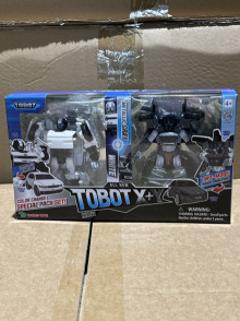 #O 機器戰士迷你NEW TOBOT(白/灰異色板)