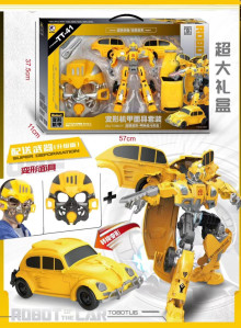 變形金亀車機甲面具豪華組