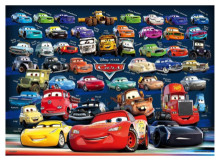 Cars汽車總動員(8)拼圖520片