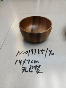 14*7CM木碗 胡桃木