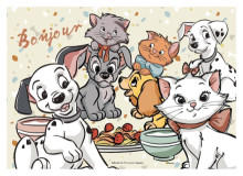 Disney 貓貓狗狗(1)拼圖108片