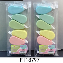 拉鍵袋裝6入修正帶