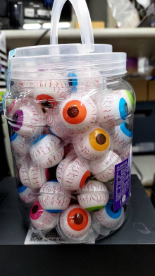 5A60入眼球造型夾心軟糖12P