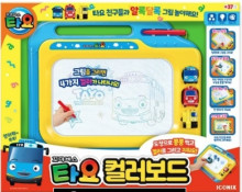 ＃O TAYO彩色造型磁性畫板