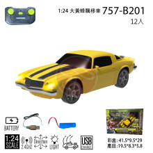 *1:24 大黃蜂飄移車757-B201/12P