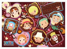 航海王草帽一行人(巧克力款)拼圖108片