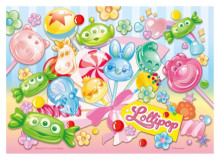 Disney Pixar Fluffy繽紛棒棒糖拼圖108片