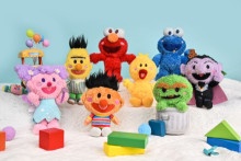 芝麻街-祈福毛絨