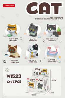 貓貓展示盒 (6款混裝)