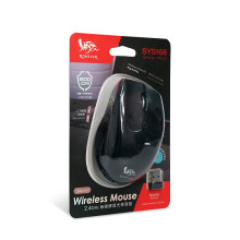 2.4G無線靜音光學滑鼠-黑